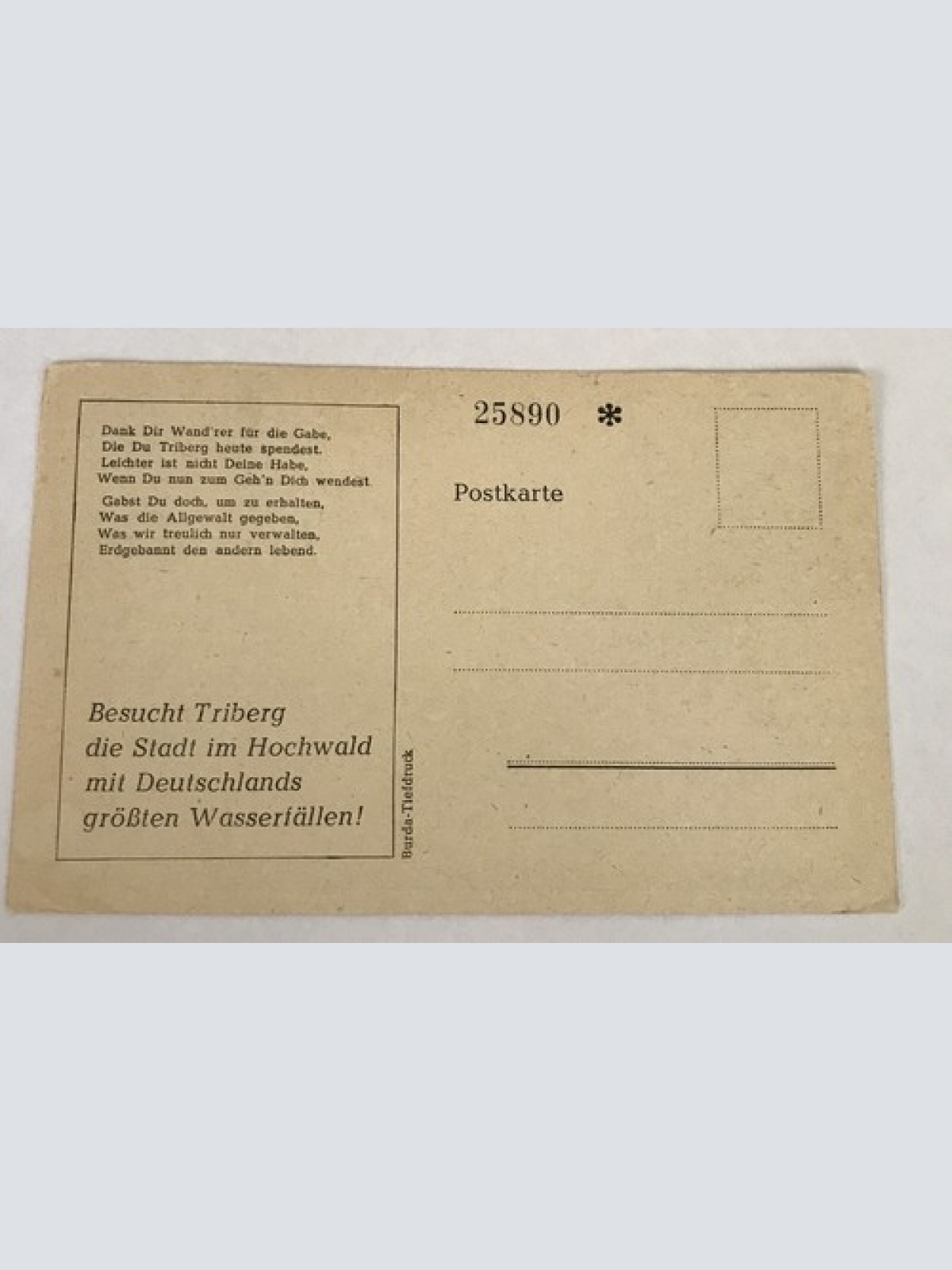 AK, Baden Württemberg, Triberg, Wasserfälle (40092 BW)