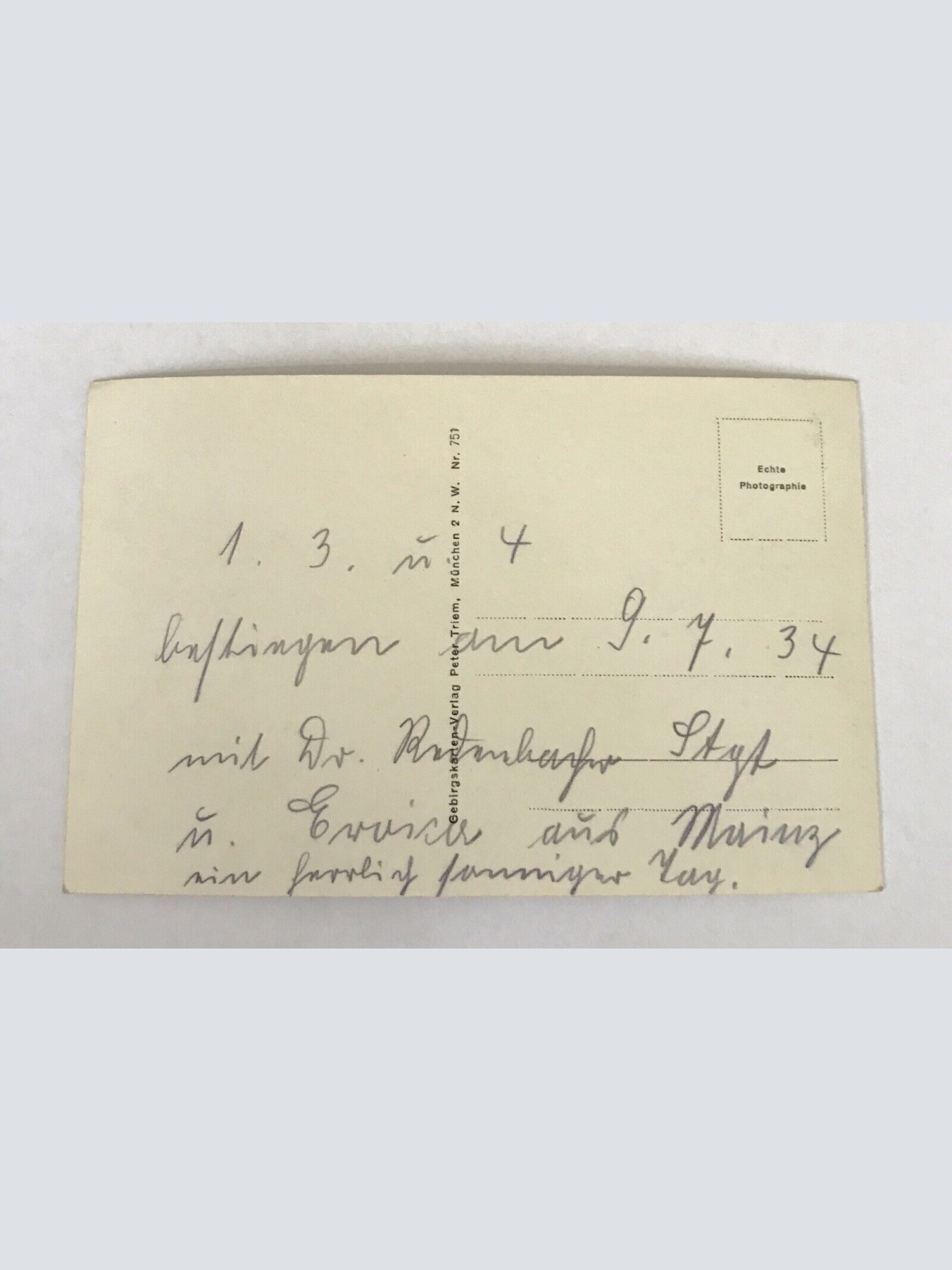 AK, Heilbronner Weg, Gebirge, Gipfel (40032 BW)