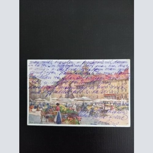 Ansichtskarte Graz Marktplatz 400461 gr F