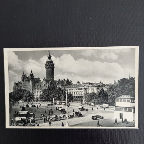 AK Leipzig, Neues Rathaus 400462 gr F
