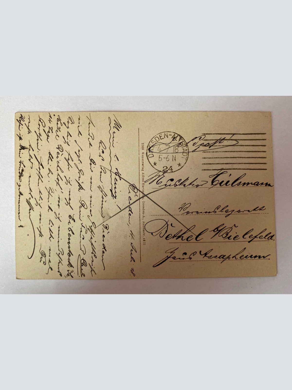 Ansichtskarte Dresden, Carola-und Albert-Brücke, Bühl'sche Terasse 410029 AH