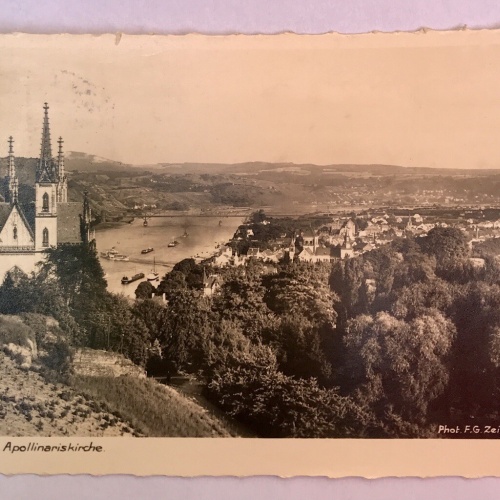 AK, Rheinland Pfalz, Apollinariskirche, Rhein (40079 BW)