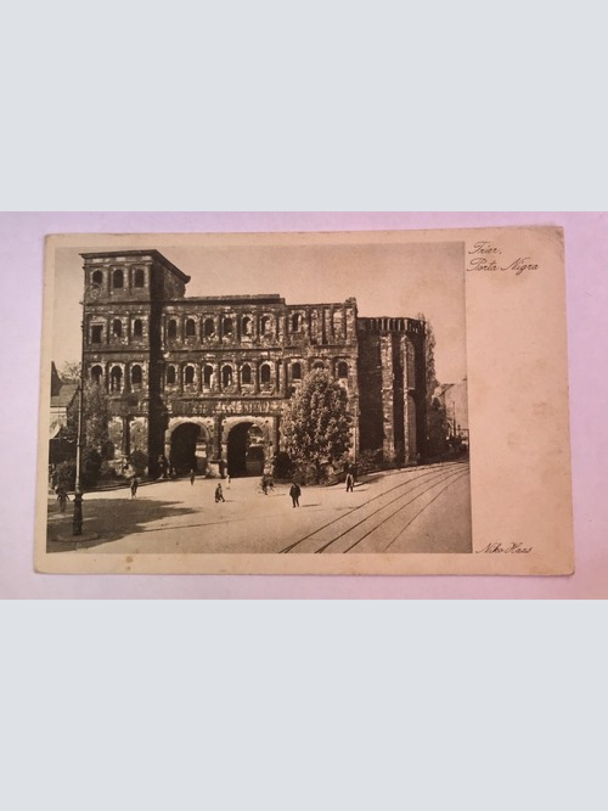 AK, Rheinland Pfalz, Trier, Porta Nigra,(40080 BW)