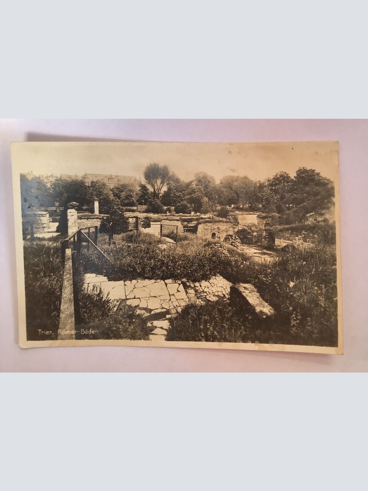 AK, Rheinland Pfalz, Trier, Römer-Bäder, (40082 BW)