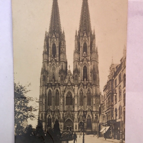 AK, NRW, Köln, Dom, Vorderansicht (40029 BW)