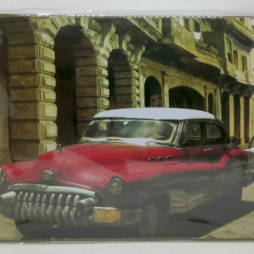 Nostalgie Retro Blechschild VW Coupet rot 30x20 50145