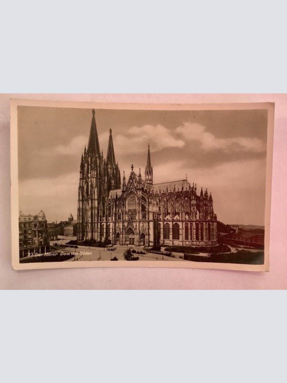 AK, Köln, Dom Vom Süden (40069 BW)