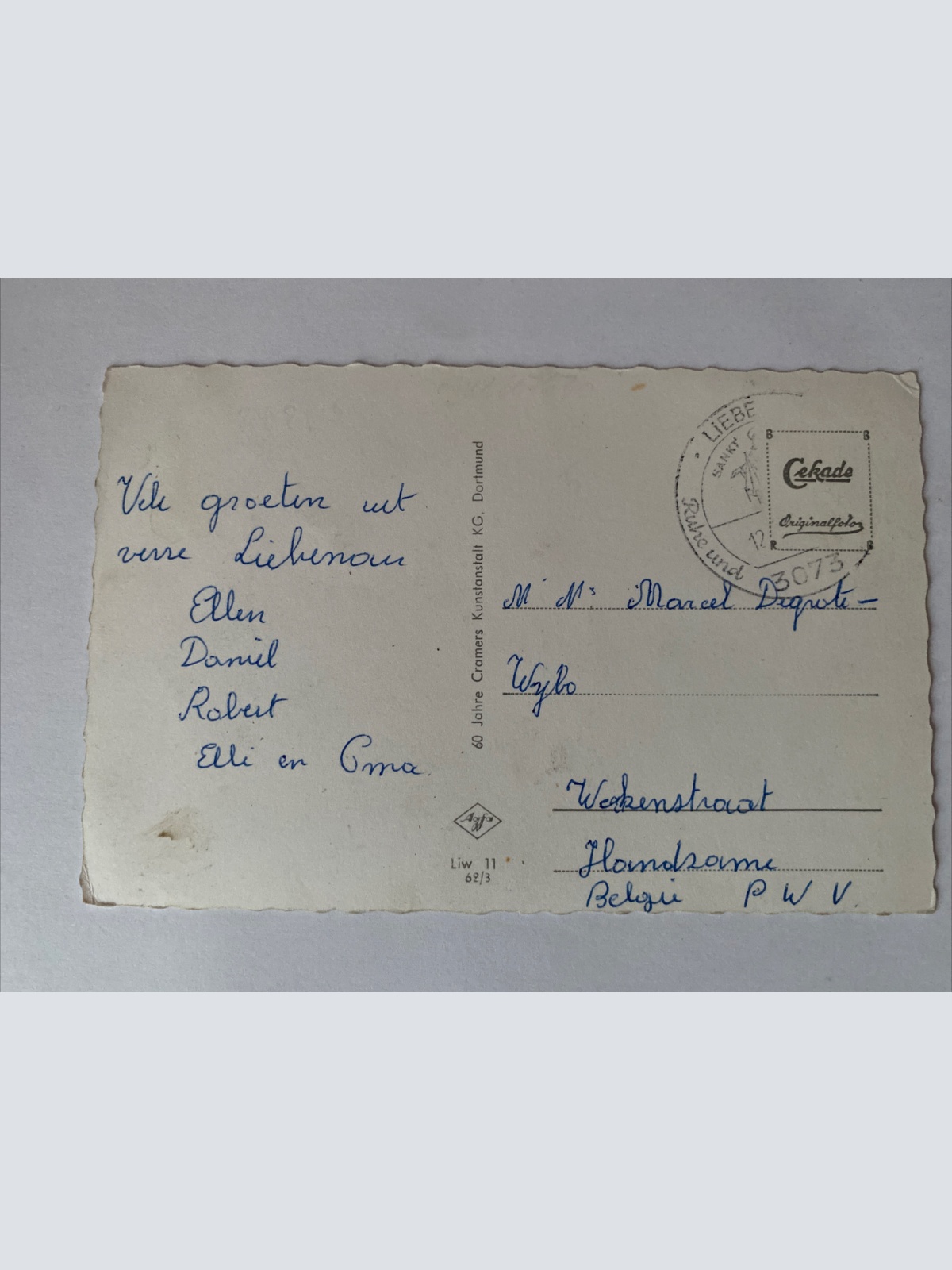 Gruss aus Liebenau Weser 410008 AH