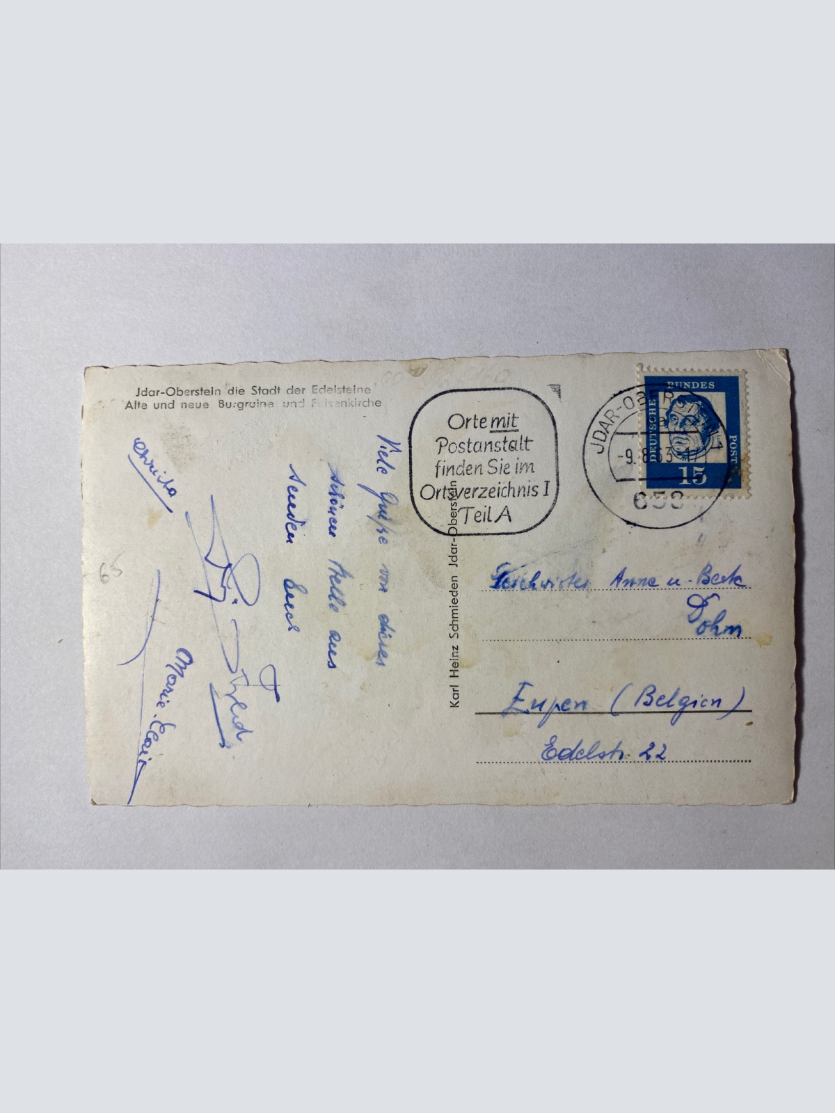 Jdar-Oberstein die Stadt der Edelsteinene 410010 AH