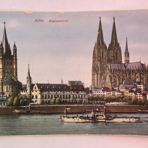 AK, NRW, Köln, Rheinansicht (40067 BW)