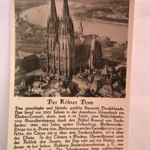 AK, Kölner Dom, Bauwerk (40065 BW)