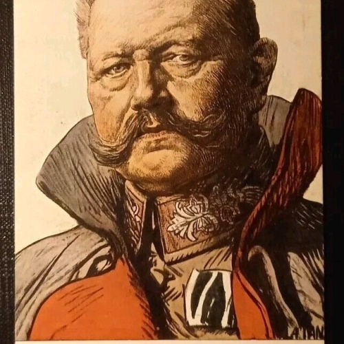 Porträt Von Hindenburg 741321 H Gr