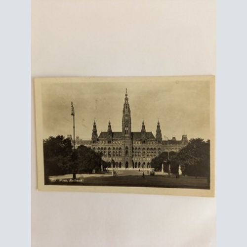 Ansichtskarte Wien, Rathaus 40152 GR