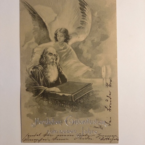 Herzlichen Glückwunsch zum neuen Jahre 180065 GR