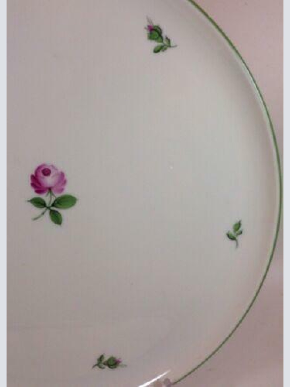 Augarten Platte Wiener Rose 30 cm 12554