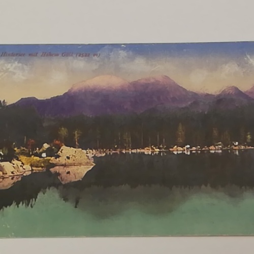 Salzburg Hintersee Hoher Göll See Berg 600310A tl