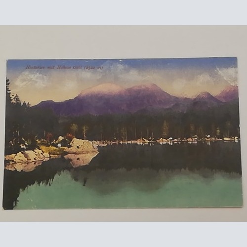 Salzburg Hintersee Hoher Göll See Berg 600310A tl