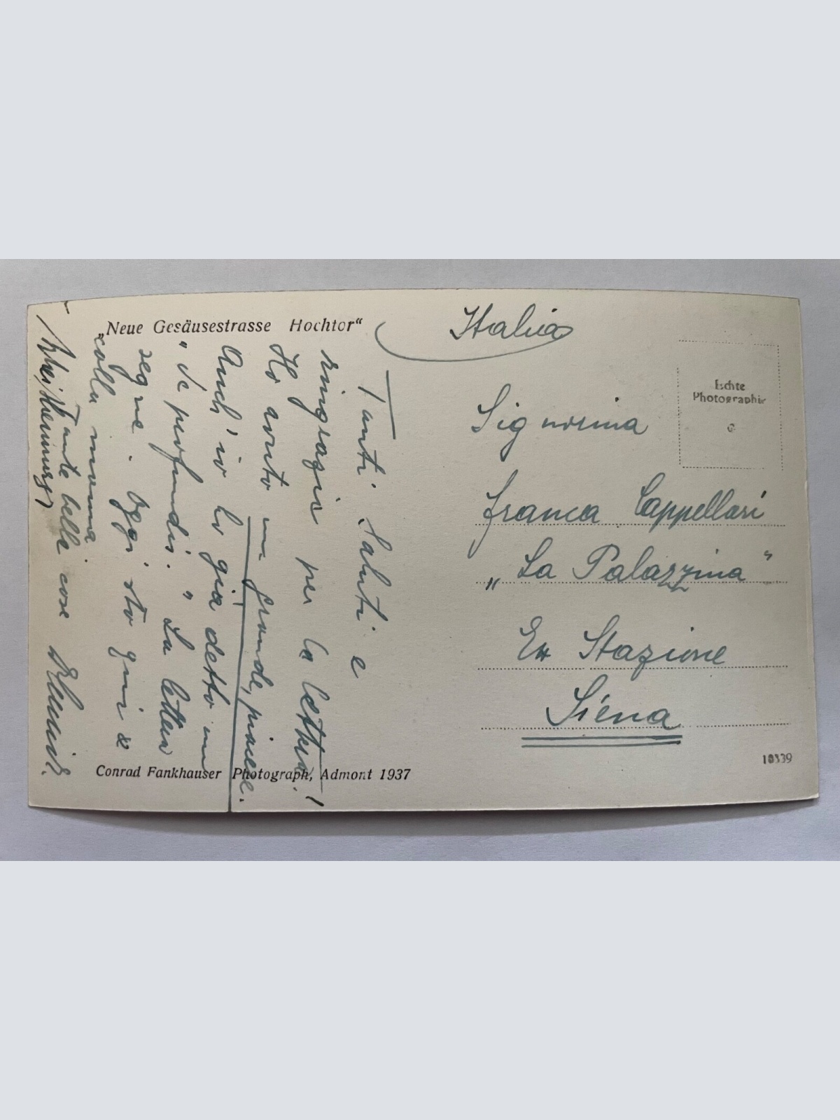 Neue Gesäusestrasse Hochtor Berg Gebirge Landesstraße Steiermark 8448 K TH