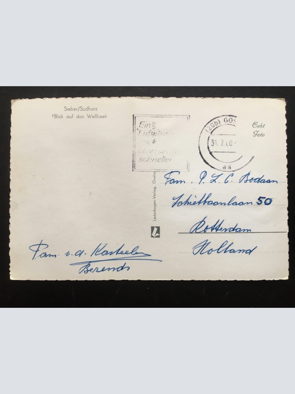 Sieber - Südharz - Blick auf das Wellbeek - Landschaft - Göttingen 180095 TH