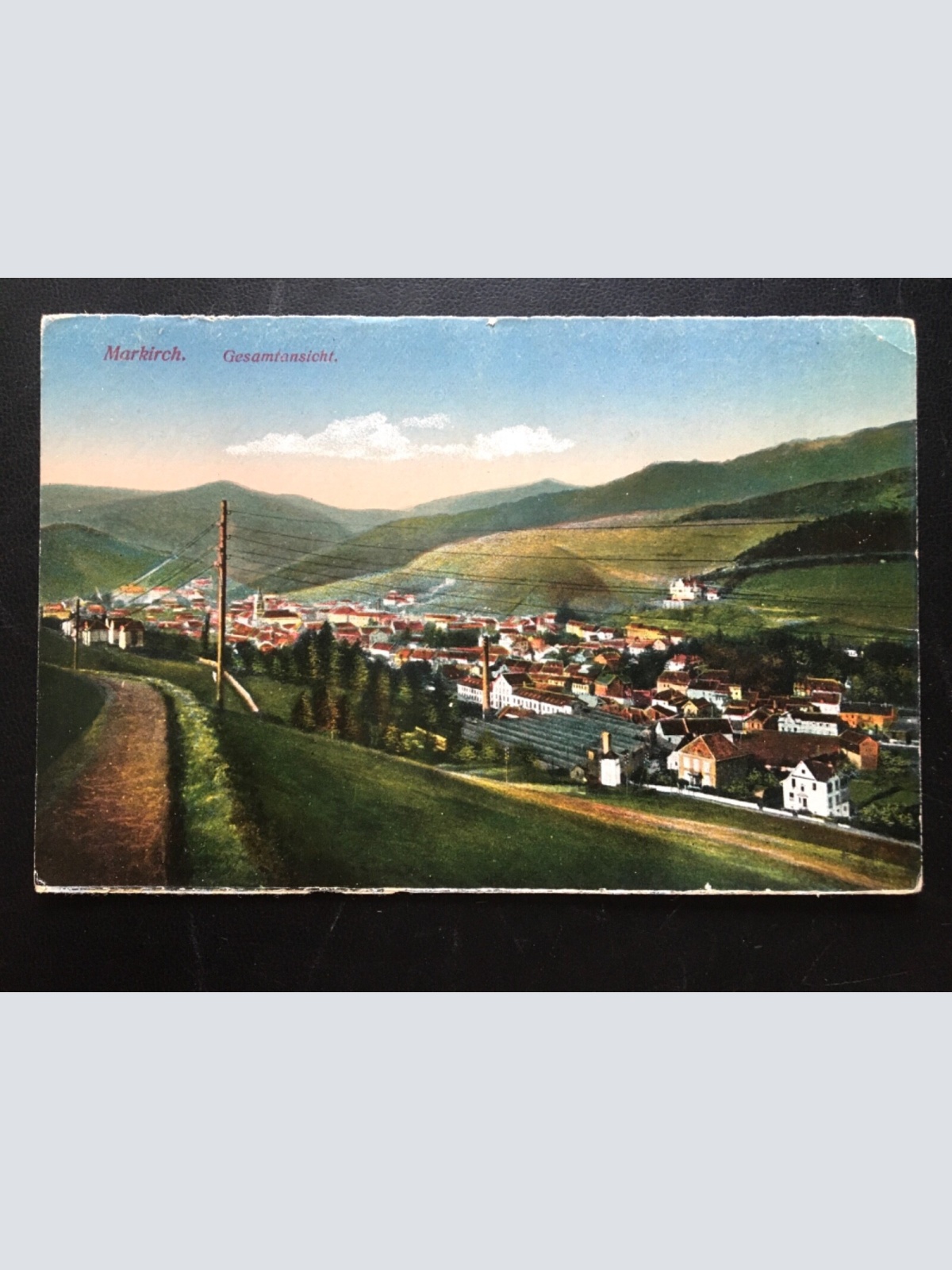 Markirch - Gesamtansicht - Sainte-Marie-aux-Mines - Elsass - Haut-Rhin 180097 TH