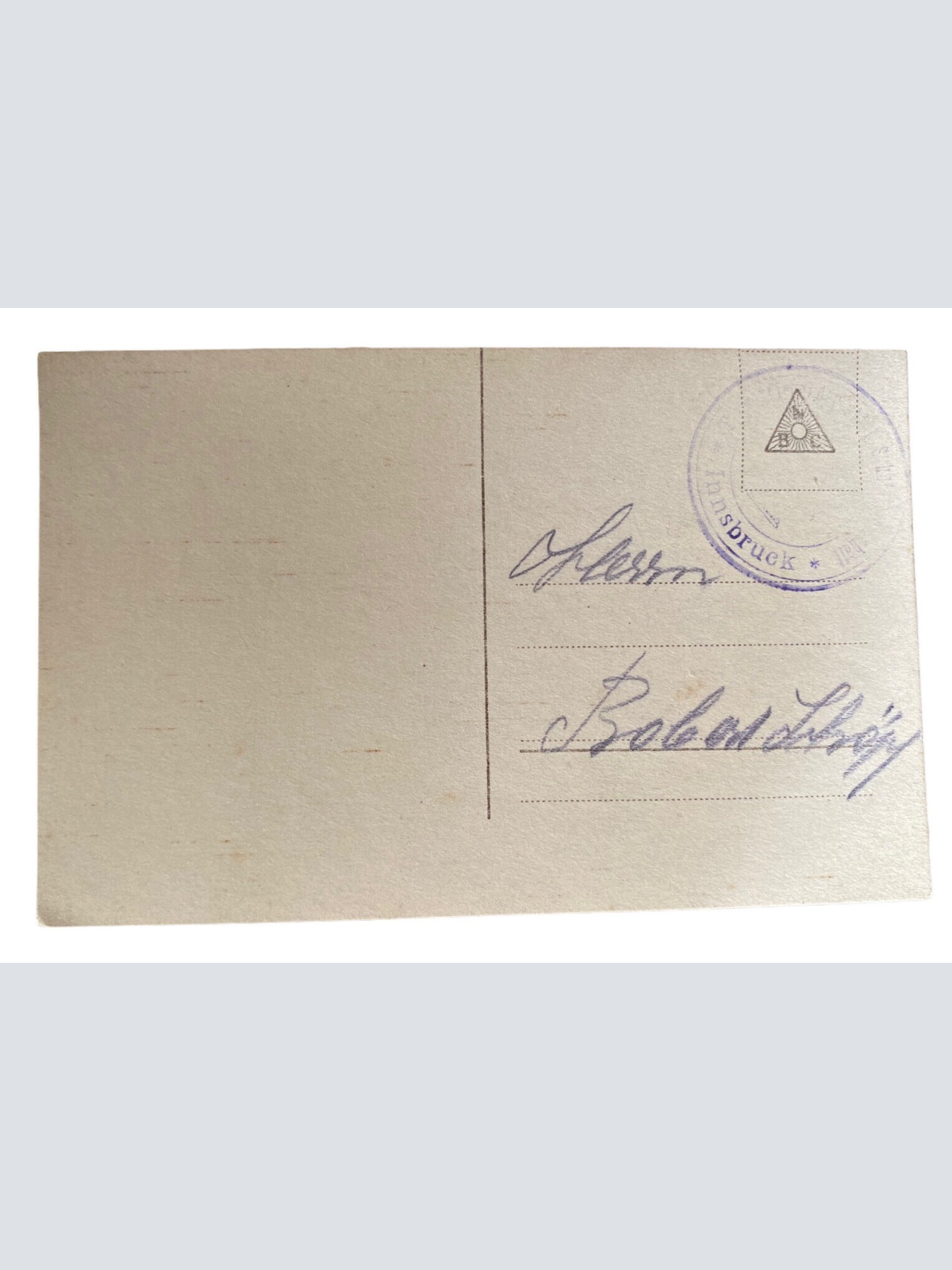 Patriotika I Weltkrieg KuK Soldat Spruchkarte Unter Bäumen 10019