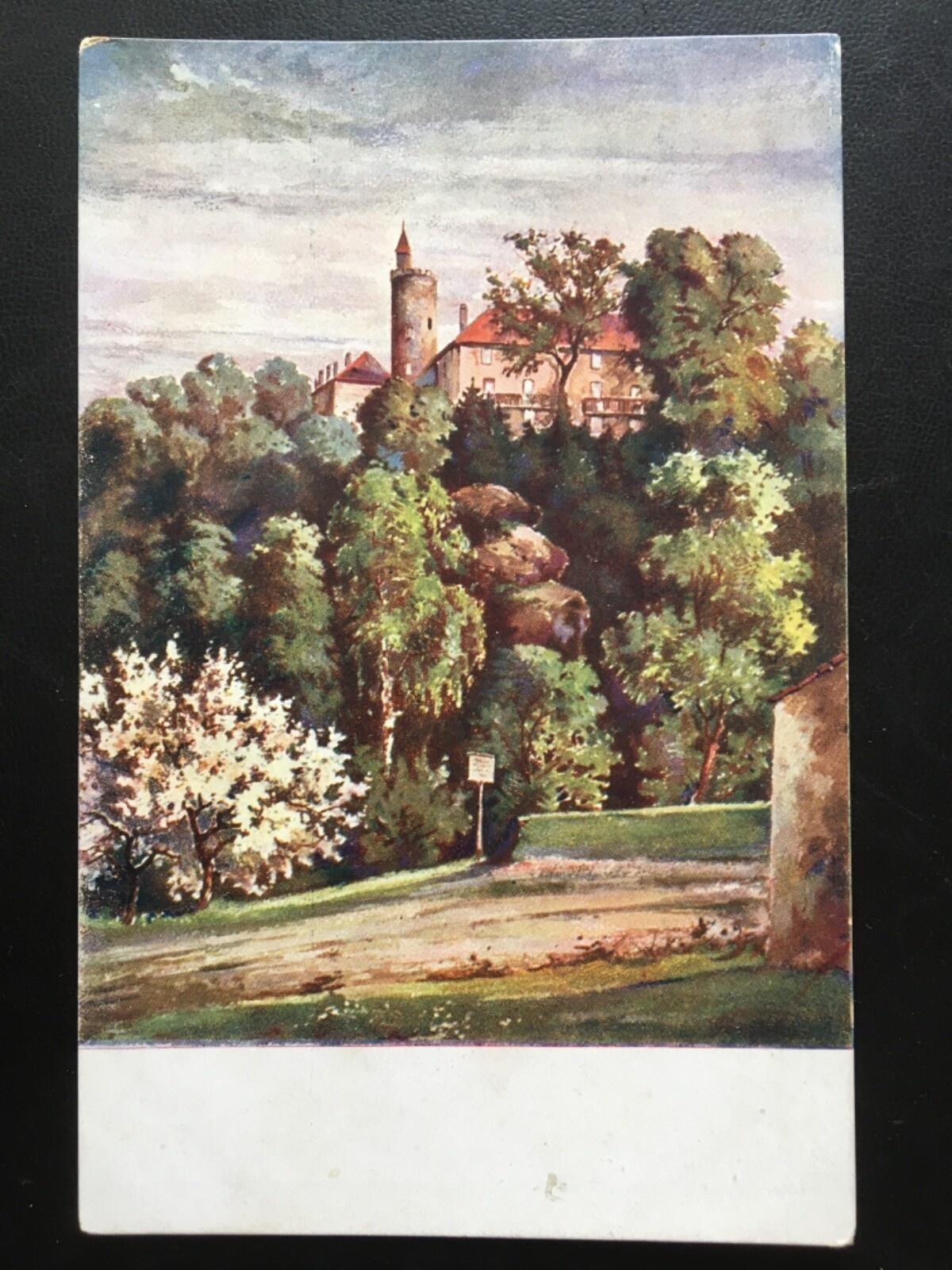 Schloss Chatillon bei Chirey - Bilder aus dem Stellungskrieg (Vogesen) 180090 TH