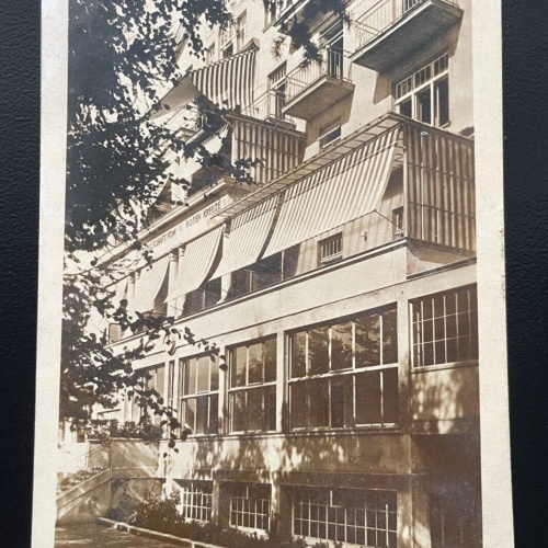 Rotes Kreuz Heilstätte Kurhaus Gebäude Grimmenstein Niederösterreich 600181A D