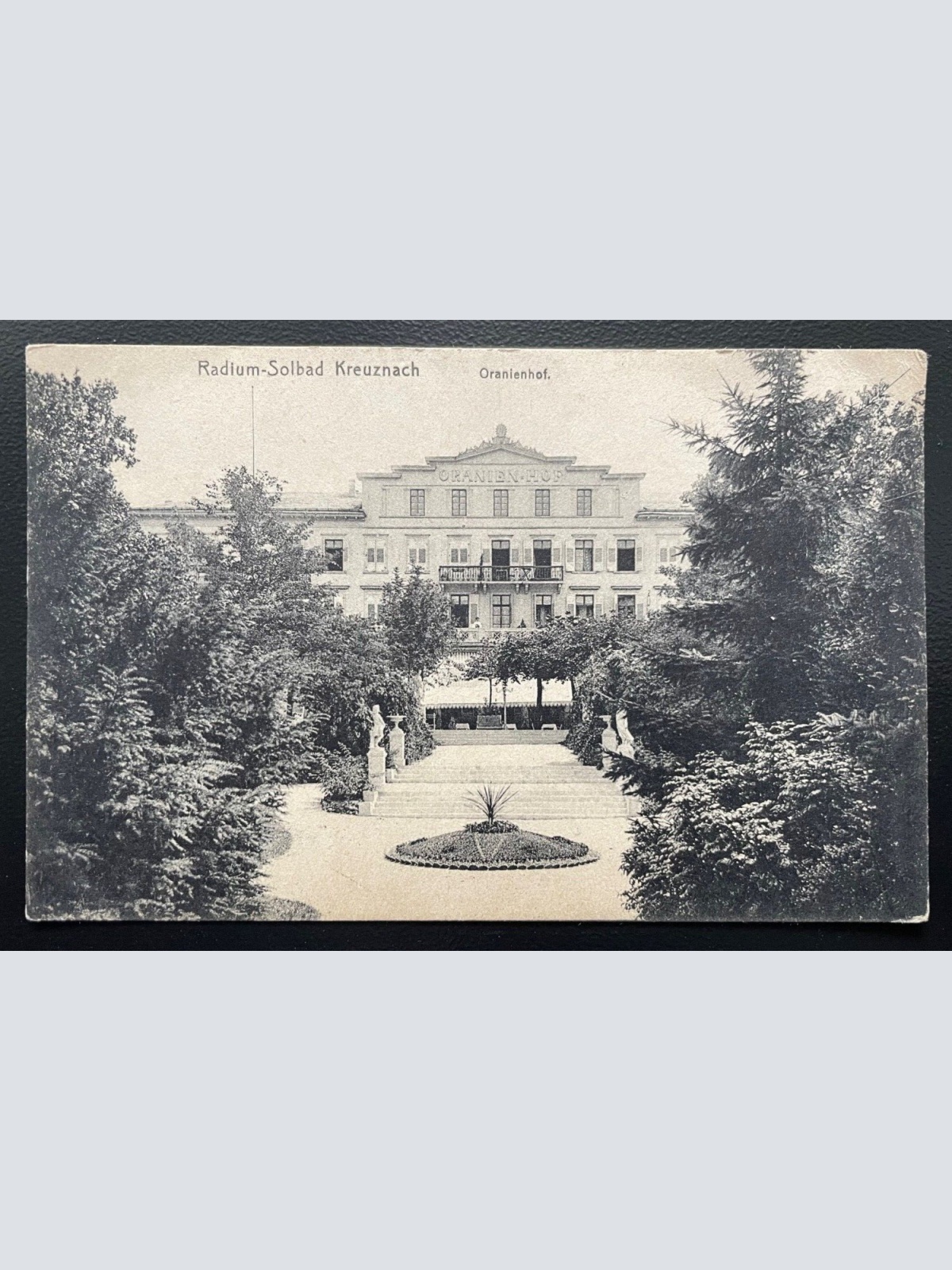 Radium Solbad Kreuznach Oranienhof Park Rheinland-Pfalz Deutschland 600194A TH D