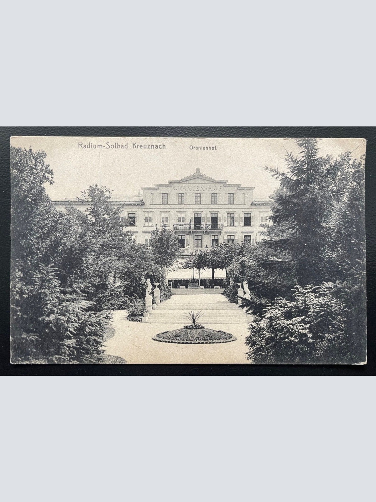 Radium Solbad Kreuznach Oranienhof Park Rheinland-Pfalz Deutschland 600194A TH D