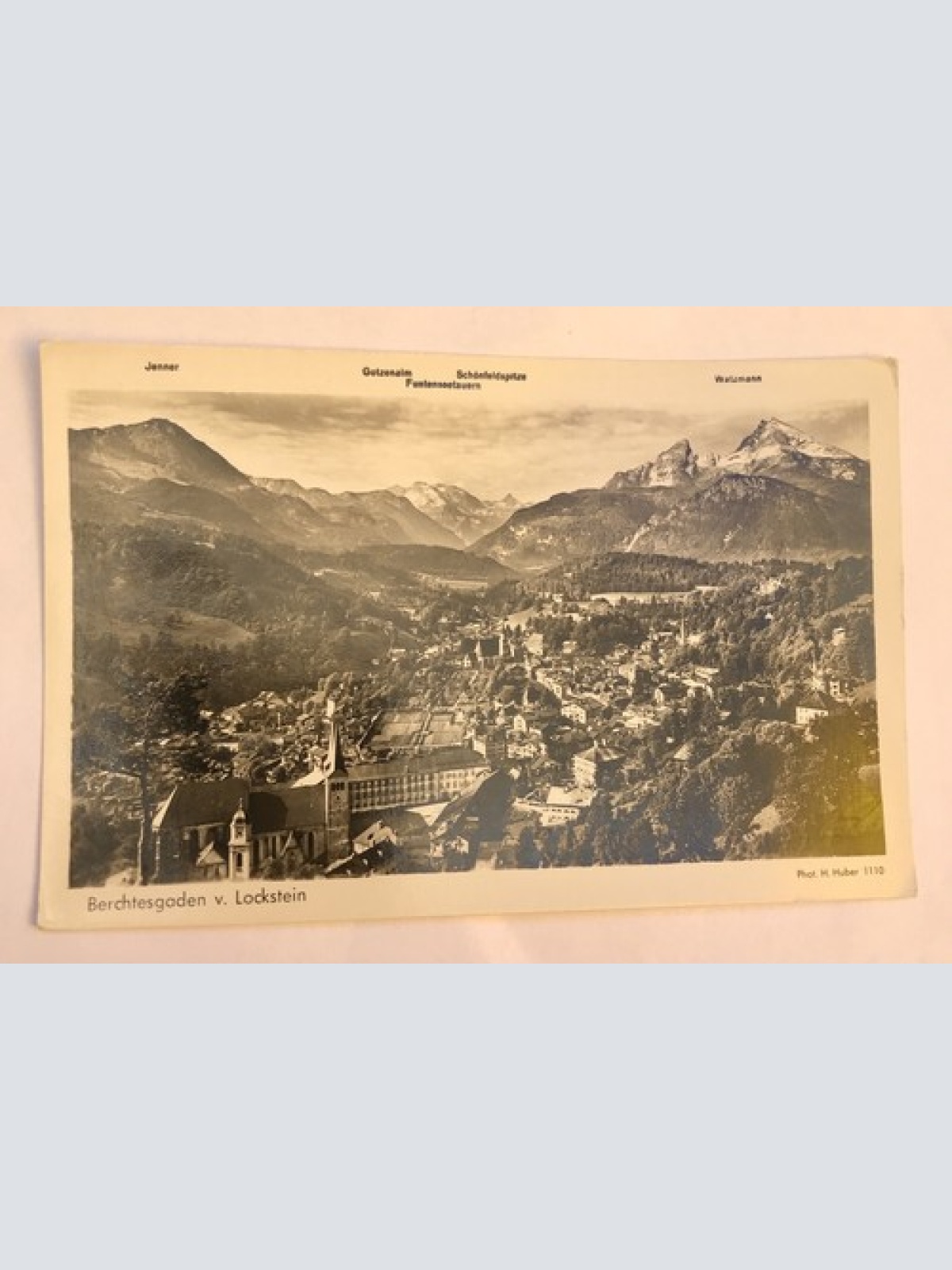 AK, Berchtesgaden, Lockstein, Bayern (40053 BW)