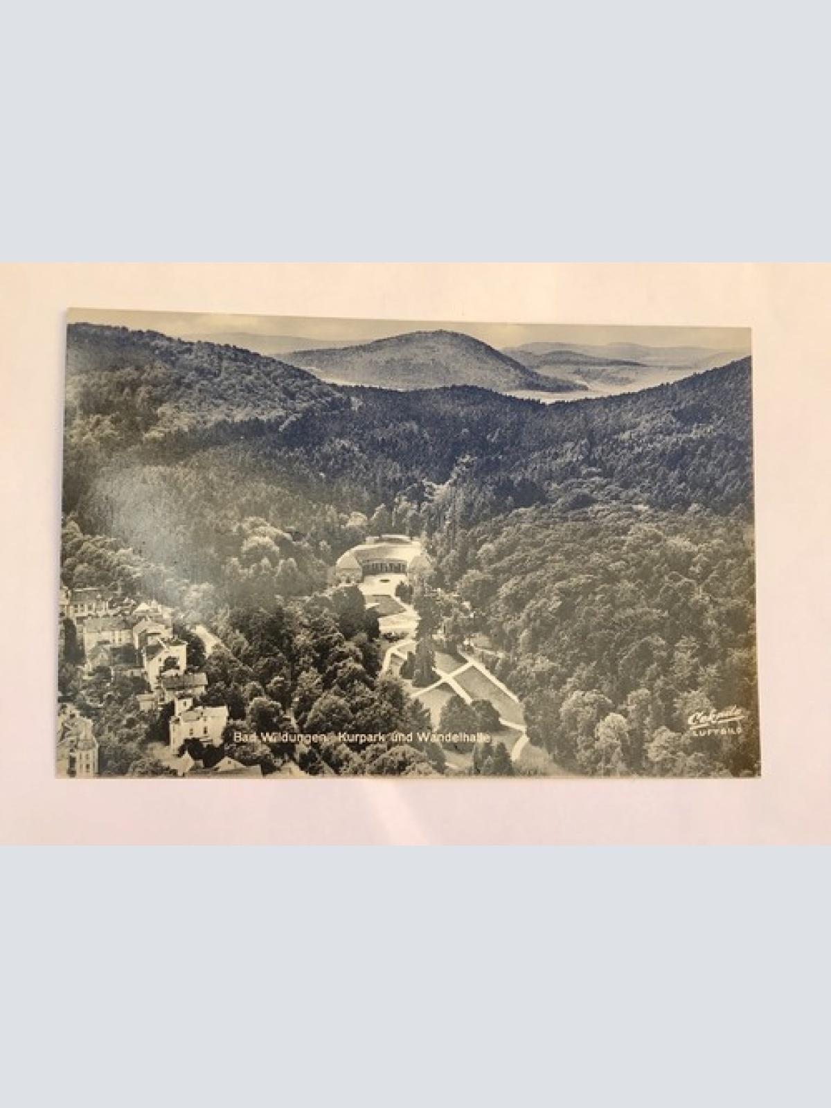 AK, Hessen, Bad Wildungen, Kurpark, Wandelhalle (40014 BW)