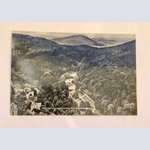 AK, Hessen, Bad Wildungen, Kurpark, Wandelhalle (40014 BW)