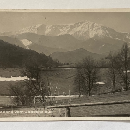 Schneeberg Vom Jagasitz Aus Gasthaus Gebäude Berg Niederösterreich 8417 K TH