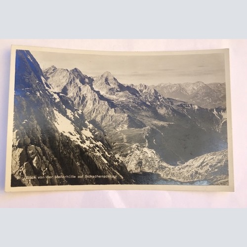 ak, Bayern, Meilerhütte, Schachenschloss, Gebirge (40062 Bw) G
