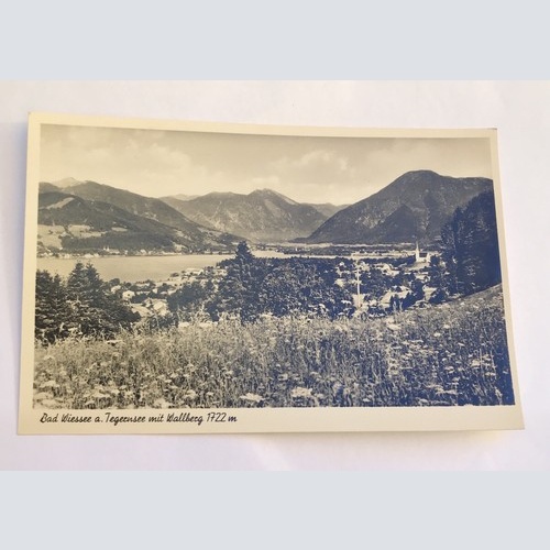 ak, Bayern, Tegernsee, Bad Wiessee, Wallberg (40096 Bw)