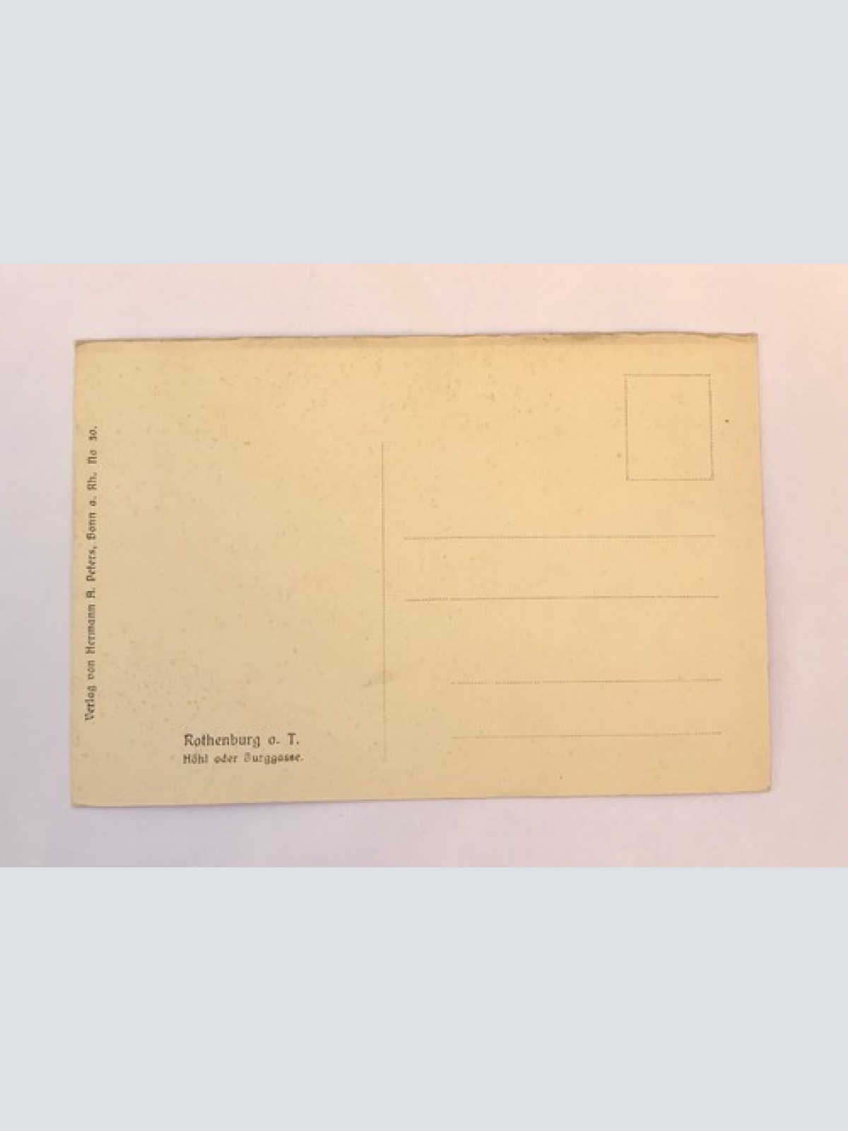 ak, Bayern, Rothenburg, Burggasse Strassenansicht (40056 BW)