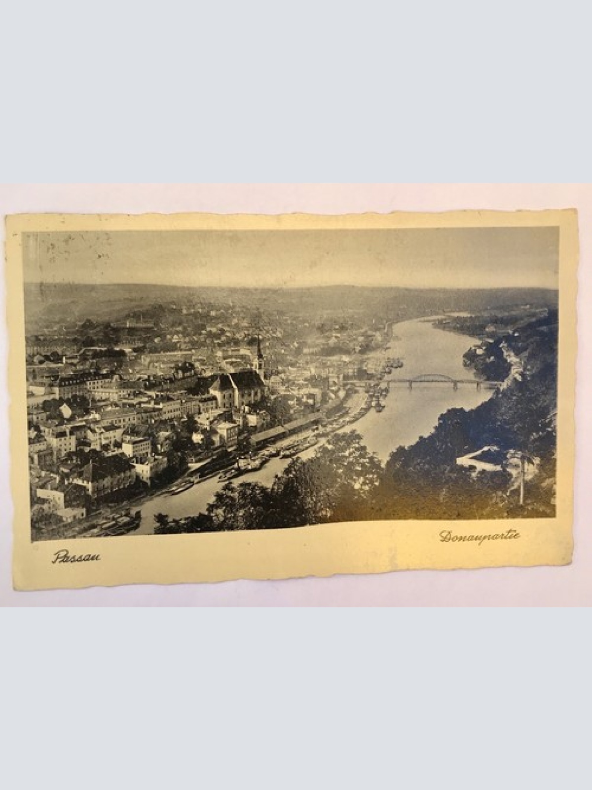 ak, Bayern, Passau, Donaupartie (40059 BW)