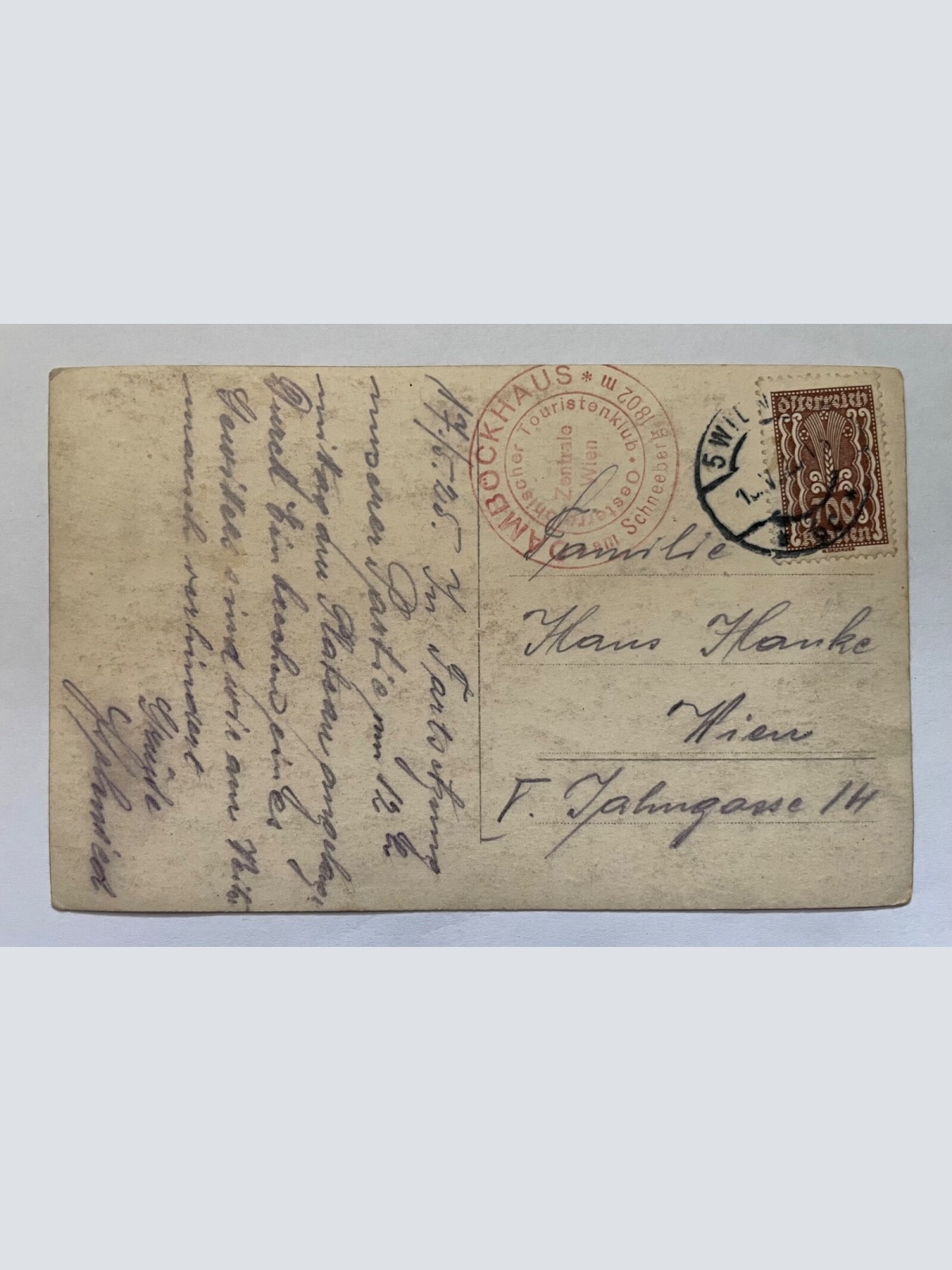 Schneeberg Damböckhaus Schutzhütte Gebäude Berg Niederösterreich 8433 K TH