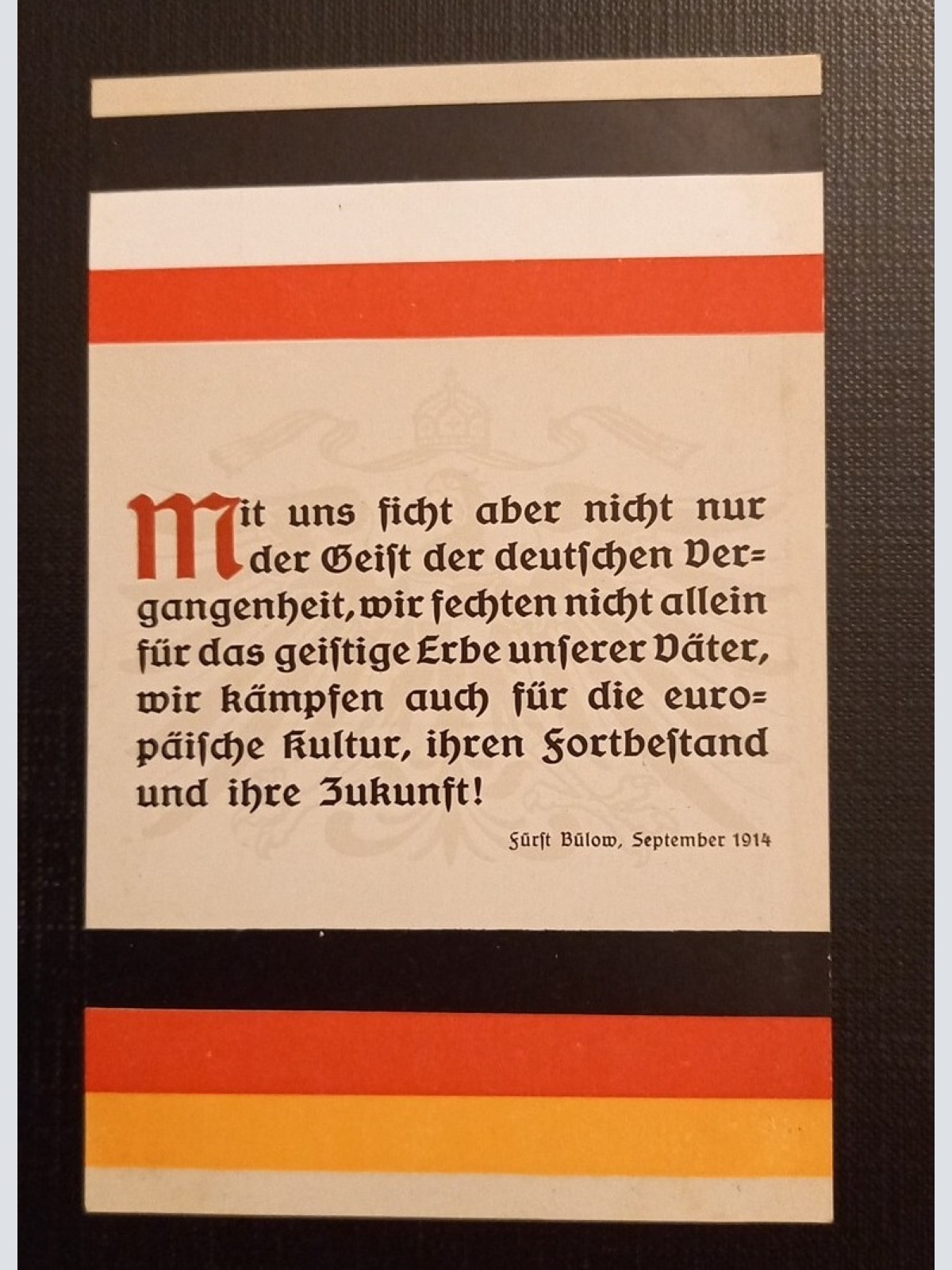 Fürstenworte Fürst Bülow Ga