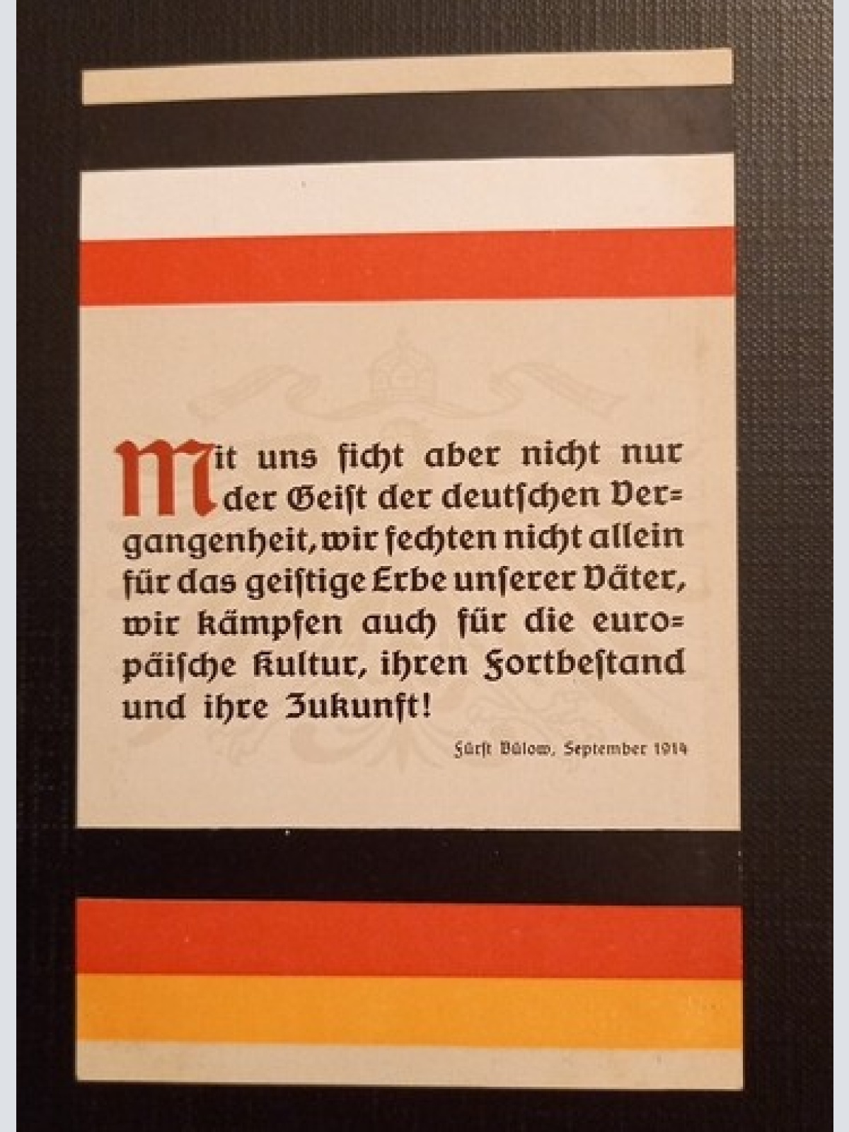 Fürstenworte Fürst Bülow Ga