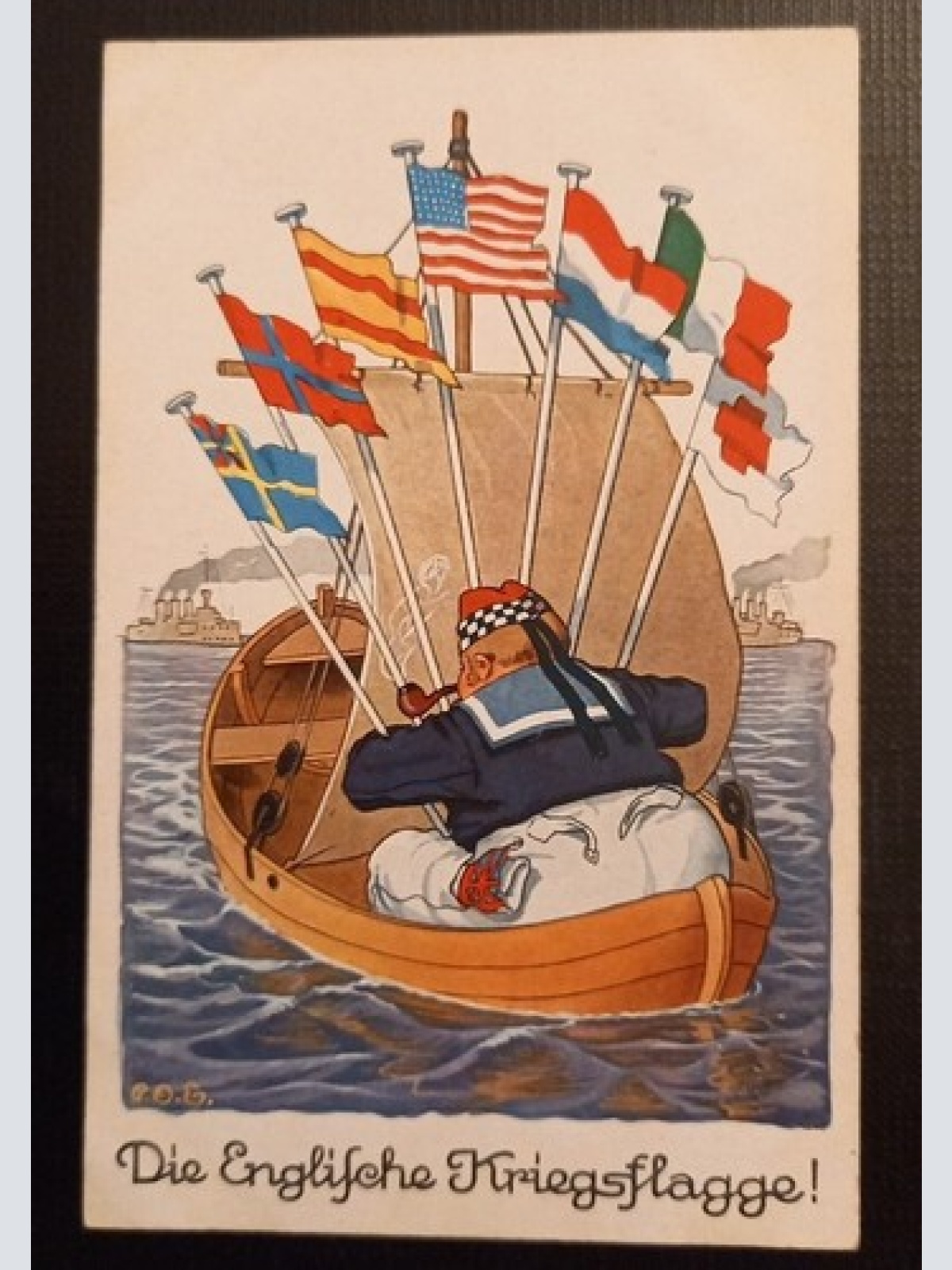 Die Englische Kriegsflagge Ga