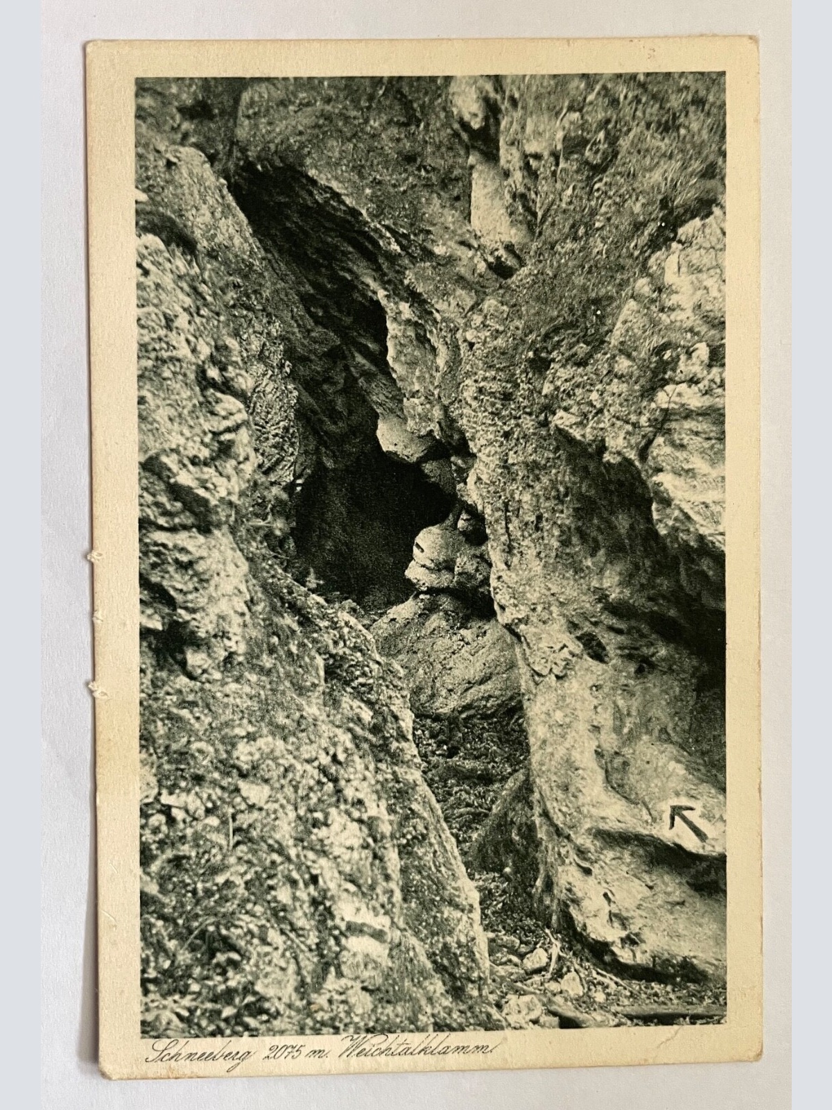 Schneeberg Weichtalklamm 2075 m Berg Schlucht Niederösterreich 8428 K TH