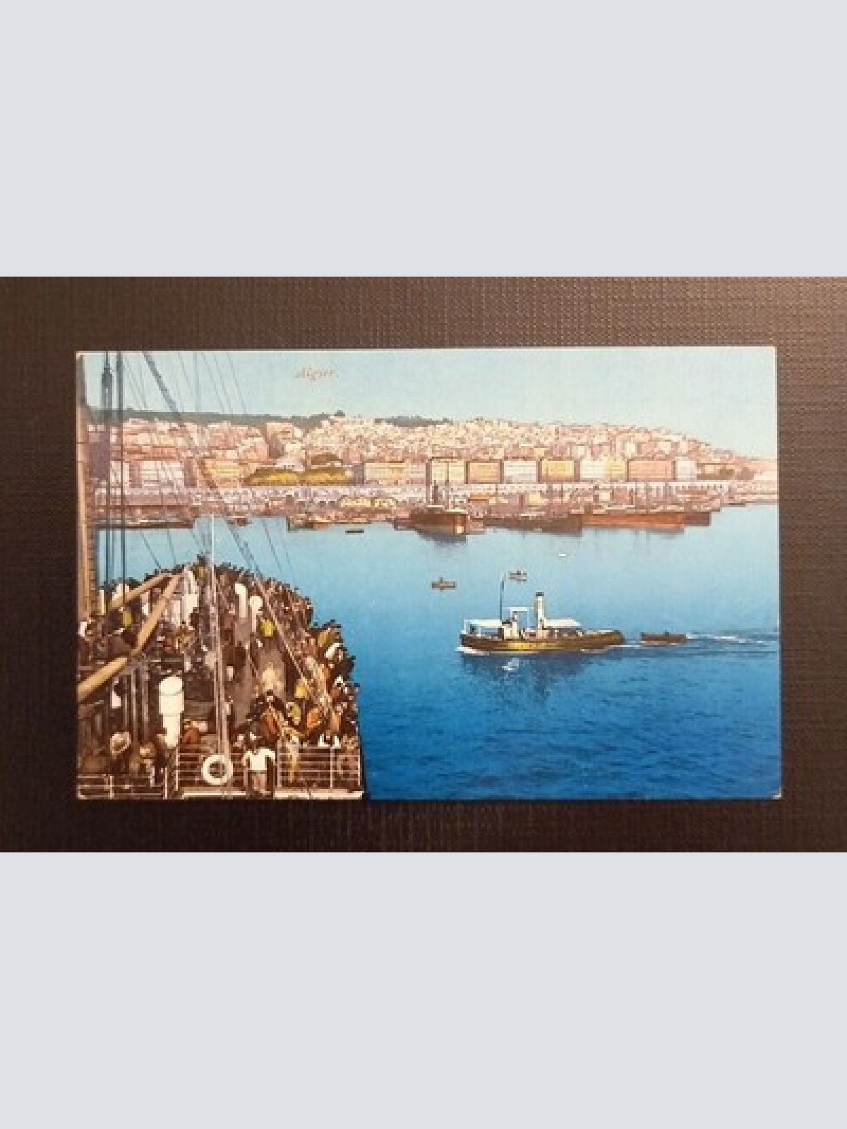 Ansichtskarte Algier Schiff Boot 650206 Ga E