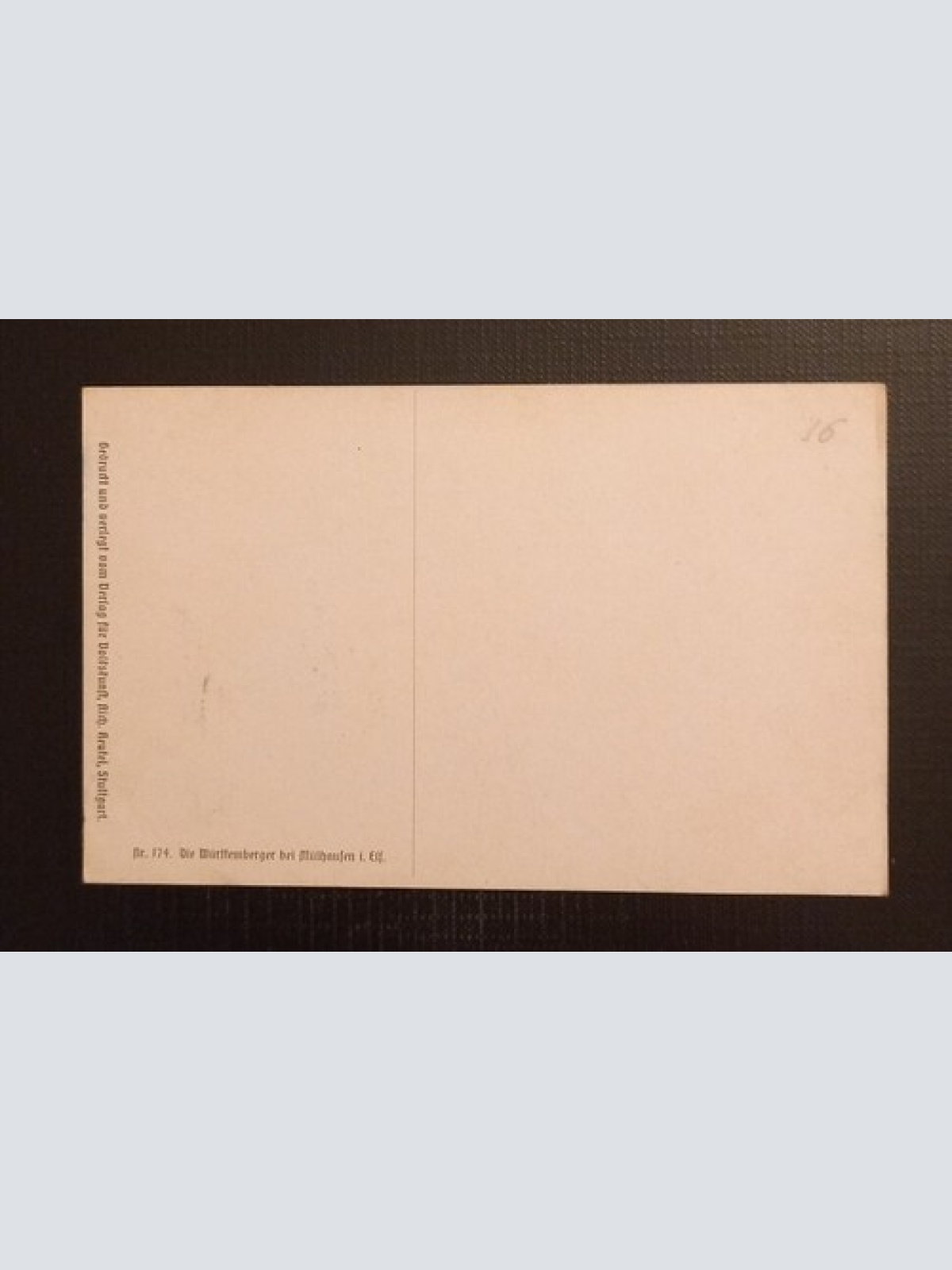 Die Württemberger Bei Mühlhausen Ga