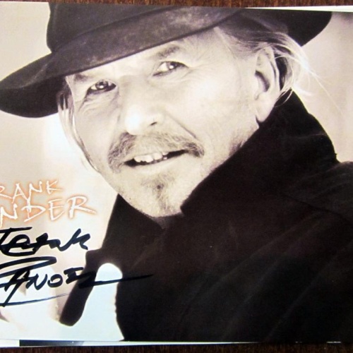 Frank Zander - AUTOGRAMM- KARTE- ORIG. AUTOGRAMM