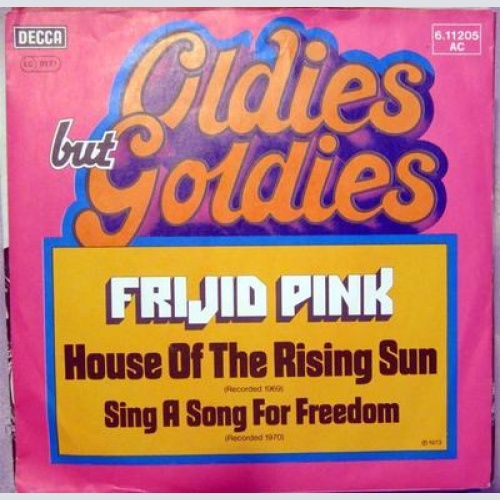 Single / FRIJID PINK / DECCA / RARITÄT /