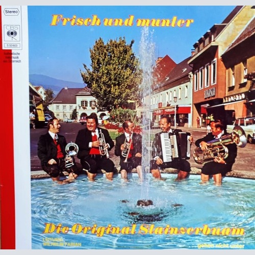 Die Original Stainzerbuam* - Frisch Und Munter (LP)