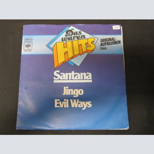 Single /   Santana – Jingo / Evil Ways   / DE PRESS /