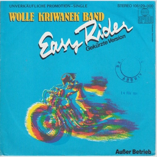 Wolle Kriwanek Band - Easy Rider (7", Single, Promo)