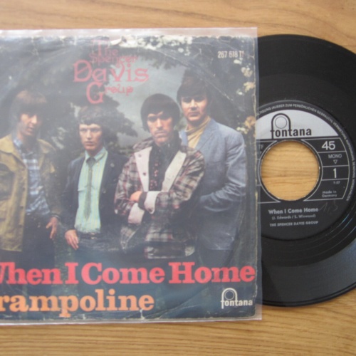 Single /  The Spencer Davis Group – When I Come Home / DE    PRESS /